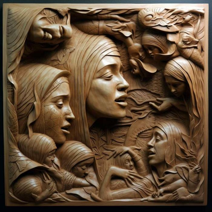 نموذج ثلاثي الأبعاد لآلة CNC 3D Art 